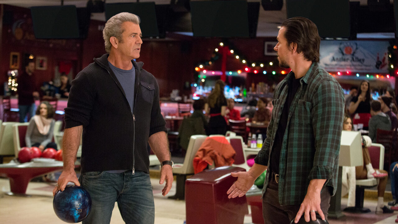 Mel GIbson plays Kurt and Mark Wahlberg plays Dusty in Daddy’s Home 2 from Paramount Pictures.