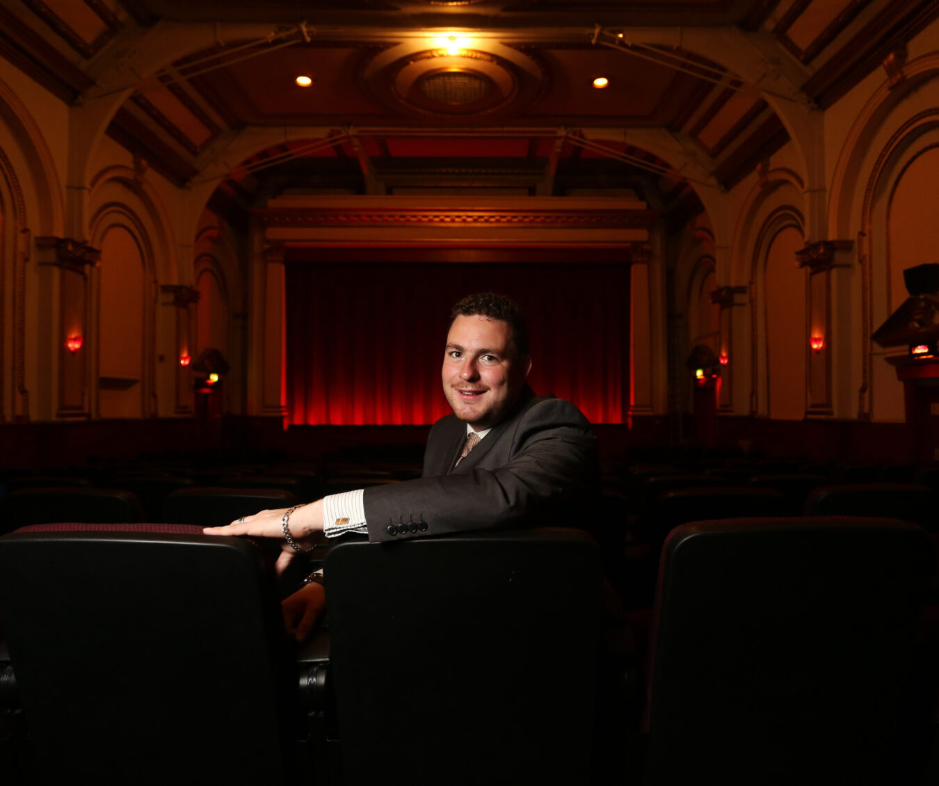 Adam Cunard pictured at the Bognor Regis Picturedrome Cinema in Bognor Regis, West Sussex, UK.

Tuesday 20th September 2016.

Photograph by Sam Stephenson, 07880 703135, www.samstephenson.co.uk.

*Please credit: Sam Stephenson, www.samstephenson.co.uk*
