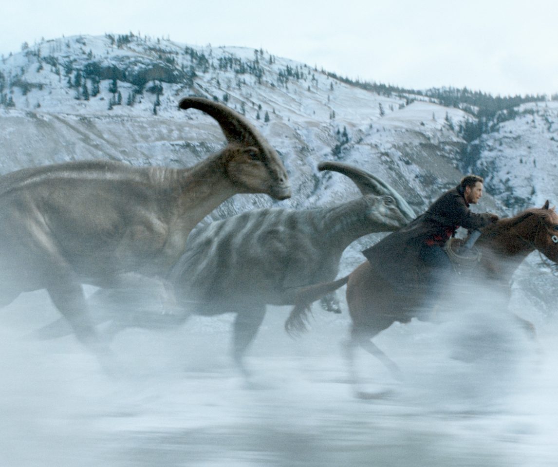 Chris Pratt as Owen Grady in JURASSIC WORLD DOMINION