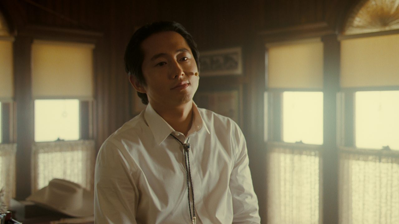 Steven Yeun in Nope, written and directed by Jordan Peele.