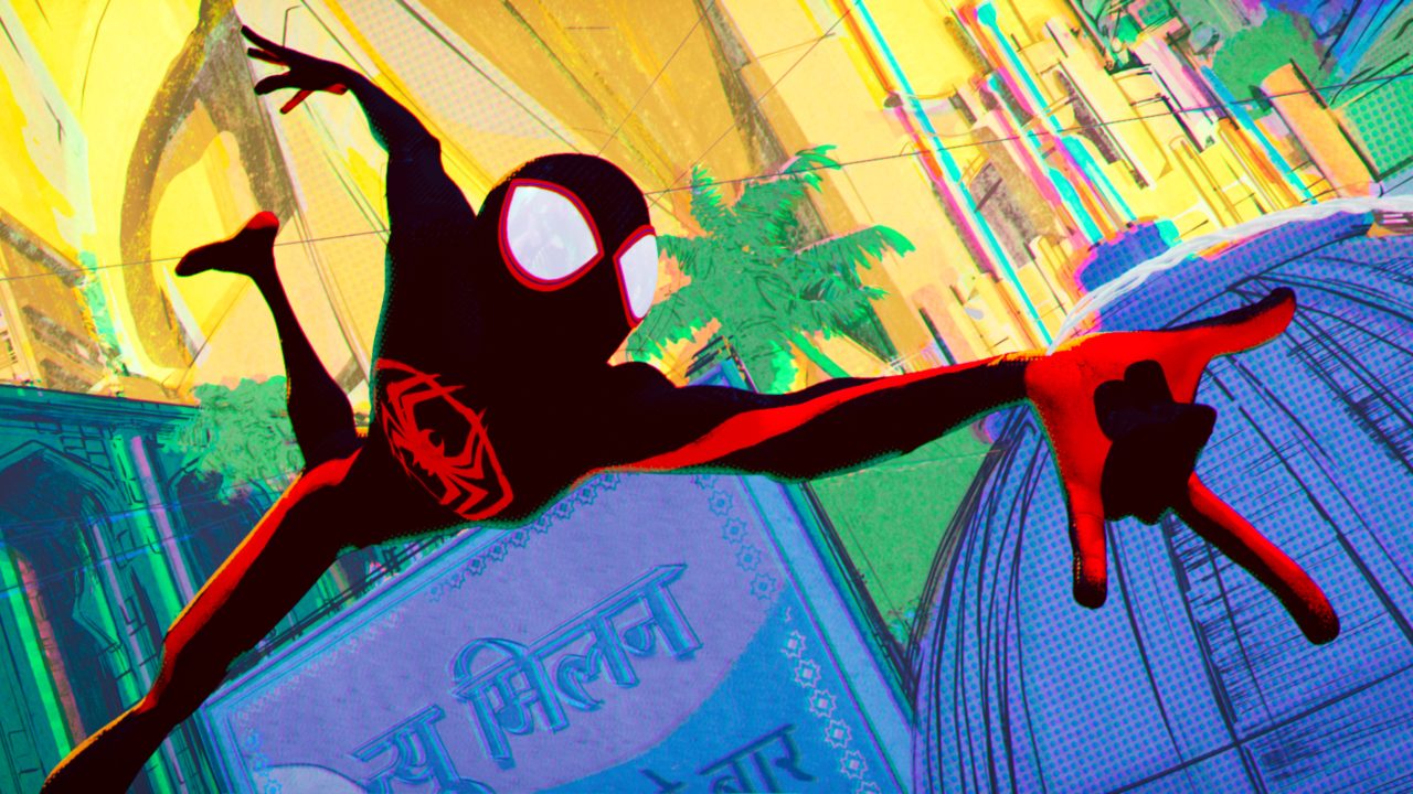 Miles Morales (Shameik Moore) in Columbia Pictures and Sony Pictures Animation's SPIDER-MAN™: ACROSS THE SPIDER-VERSE (PART ONE).