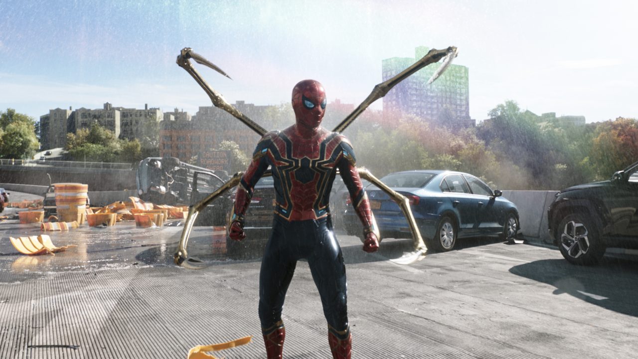 Spider-Man from Columbia Pictures' SPIDER-MAN: NO WAY HOME.