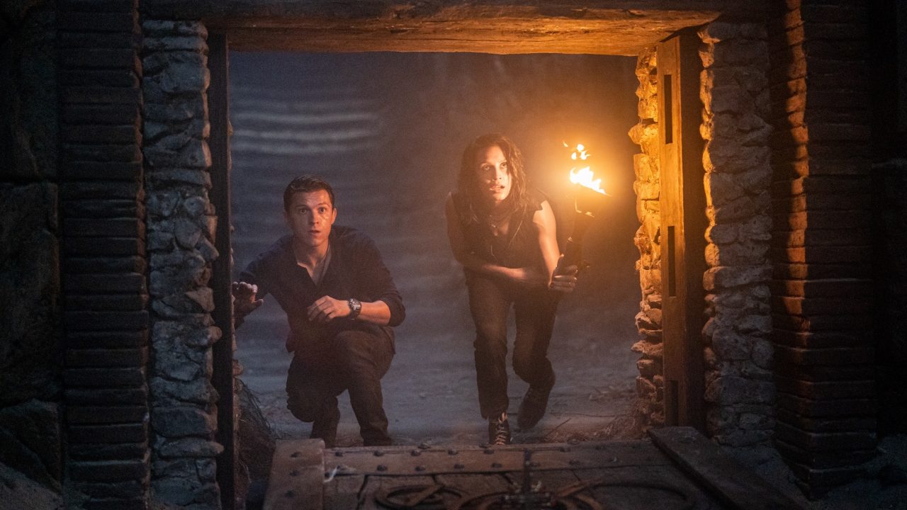 Tom Holland and Sophia Taylor Ali star in Columbia Pictures' UNCHARTED.  Photo by: Clay Enos