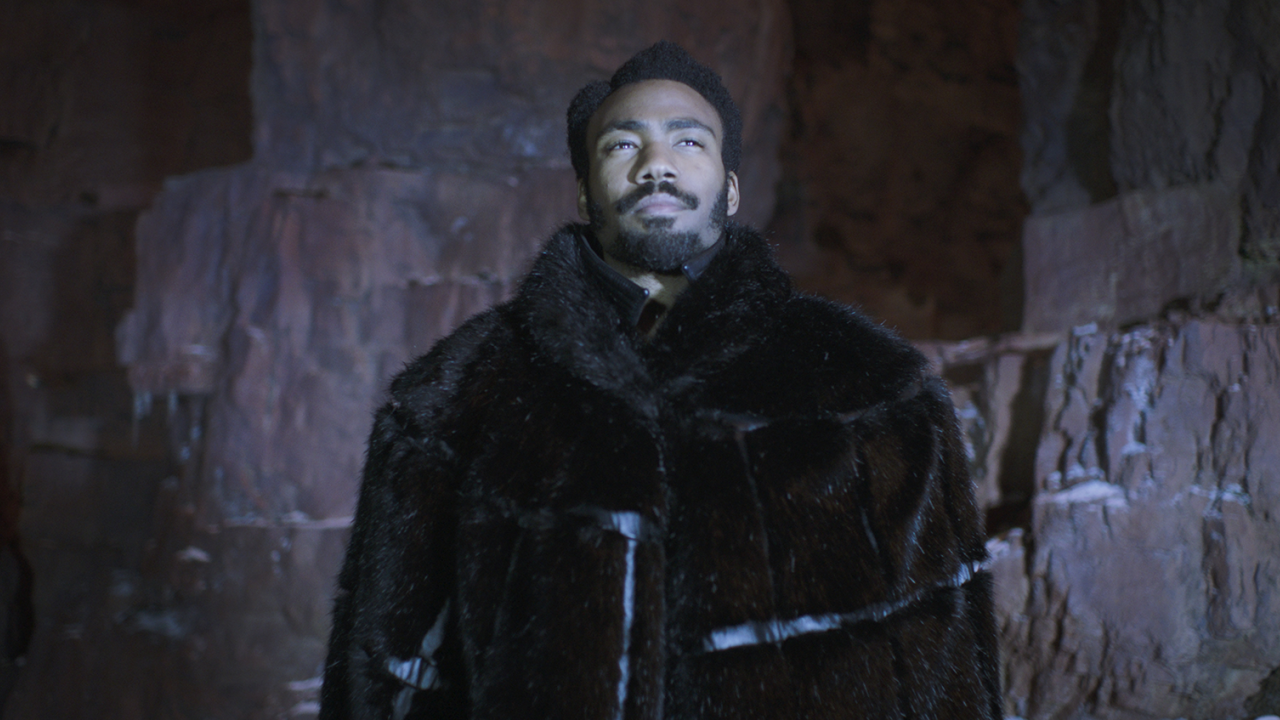 Donald Glover is Lando Calrissian in SOLO: A STAR WARS STORY.