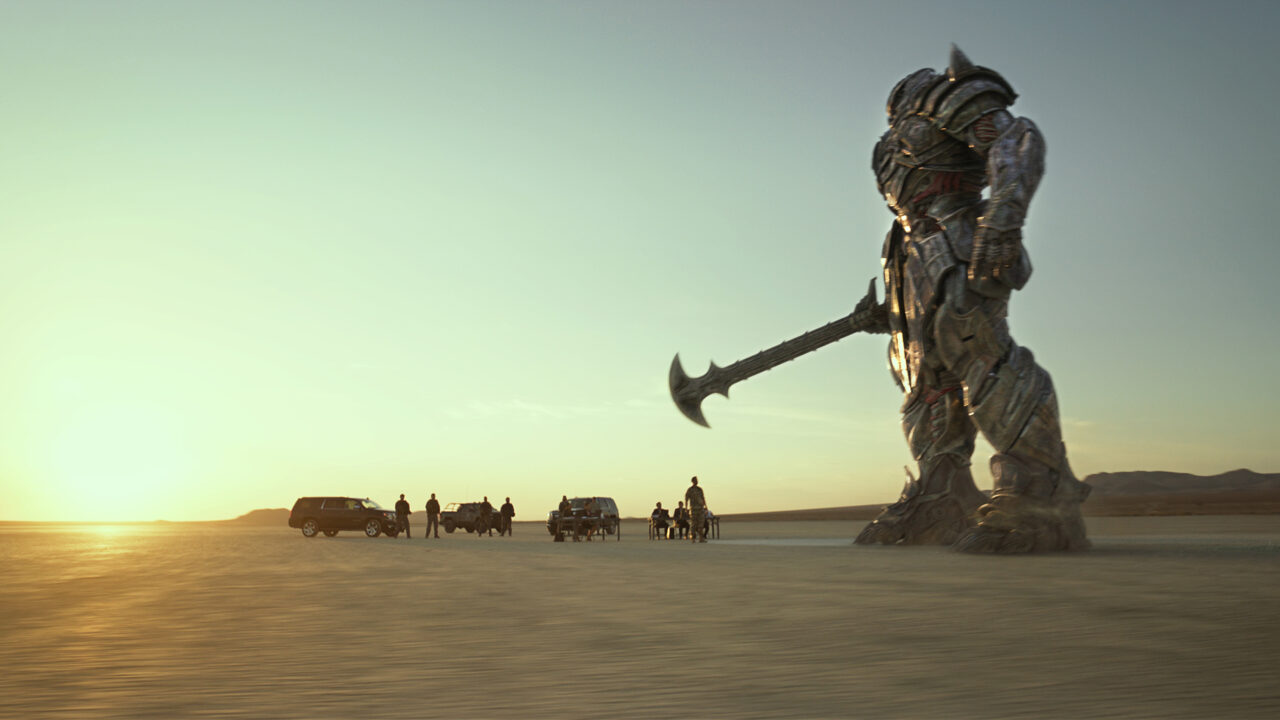 Megatron in TRANSFORMERS: THE LAST KNIGHT, from Paramount Pictures.