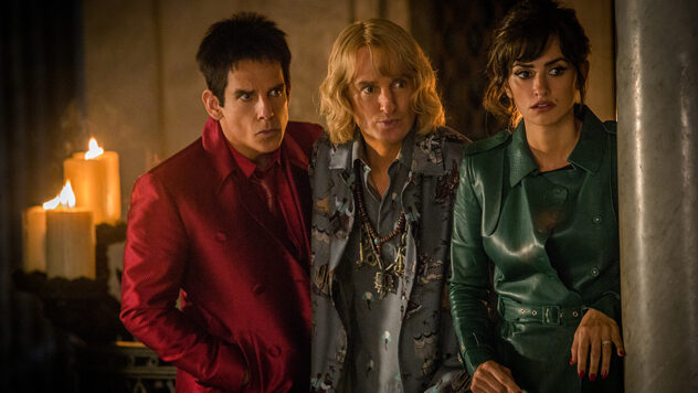 Left to right: Ben Stiller plays Derek Zoolander, Owen Wilson plays Hansel and Penelope Cruz plays Valentina Valencia in Zoolander No. 2 from Paramount Pictures.