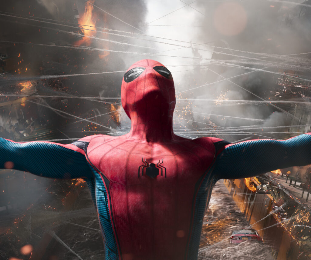 Tom Holland stars as Spider-Man in Columbia Pictures' SPIDER-MAN™: HOMECOMING.