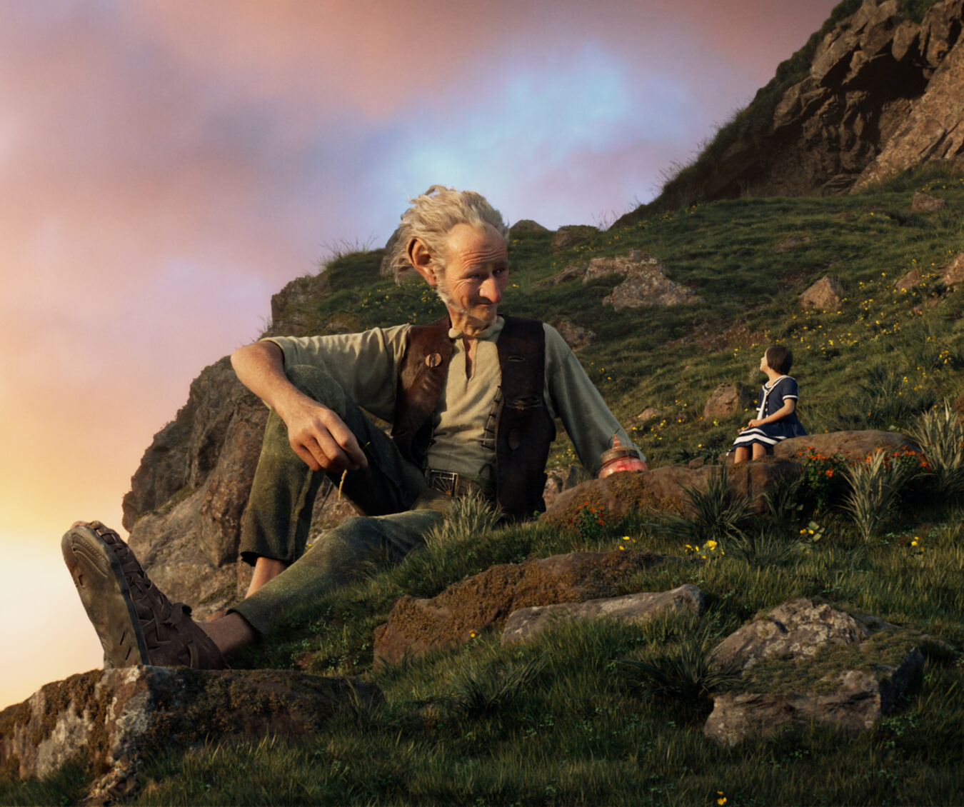 Disney's THE BFG is the imaginative story of a young girl named Sophie (Ruby Barnhill) and the Big Friendly Giant (Oscar (TM) winner Mark Rylance) who introduces her to the wonders and perils of Giant Country   Directed by Steven Spielberg, the film is based on the beloved book by Roald Dahl.