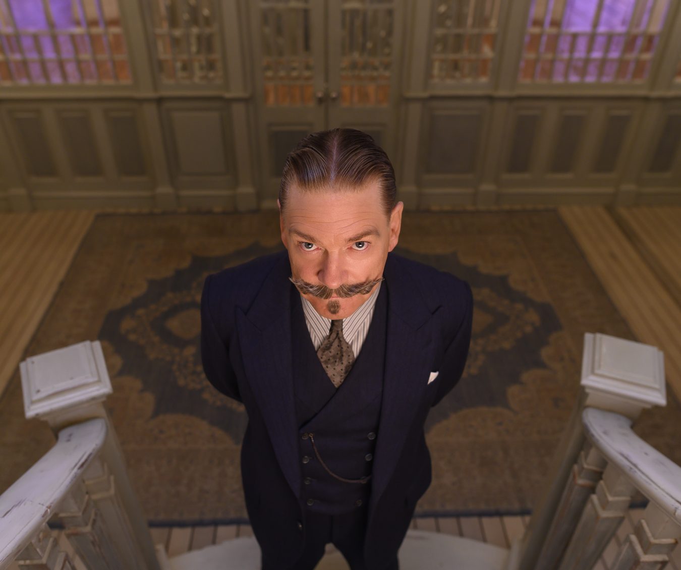 Kenneth Branagh as Hercule Poirot in 20th Century Studios’ DEATH ON THE NILE, a mystery-thriller directed by Kenneth Branagh based on Agatha Christie’s 1937 novel. Photo by Rob Youngson. © 2020 Twentieth Century Fox Film Corporation. All Rights Reserved.