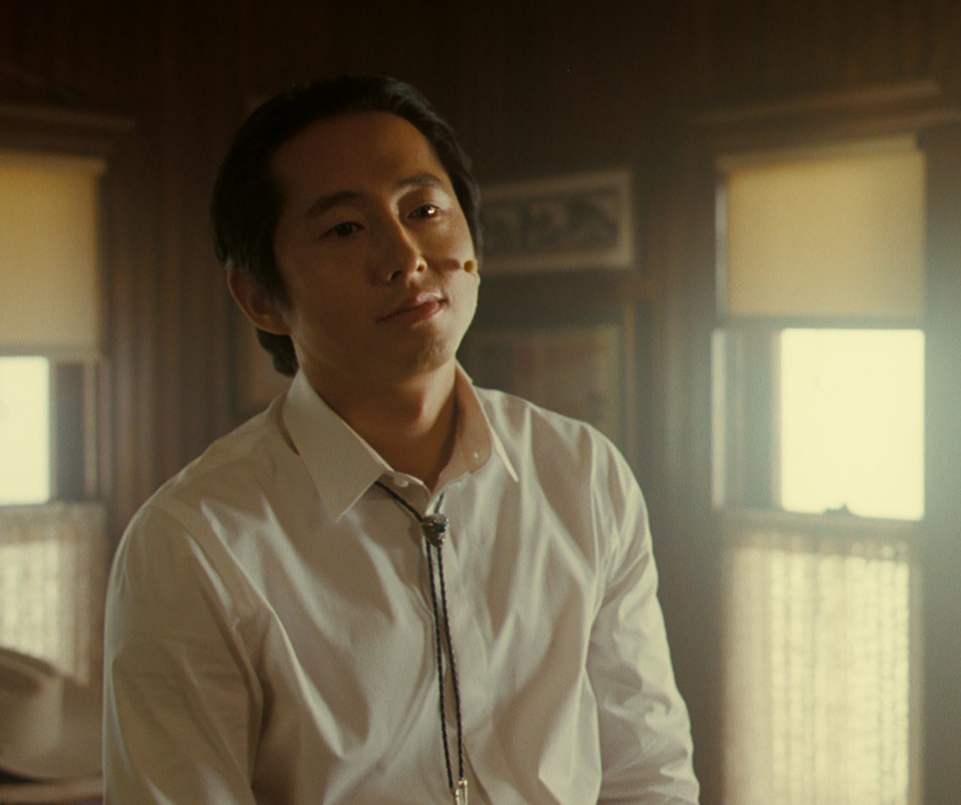 Steven Yeun in Nope, written and directed by Jordan Peele.