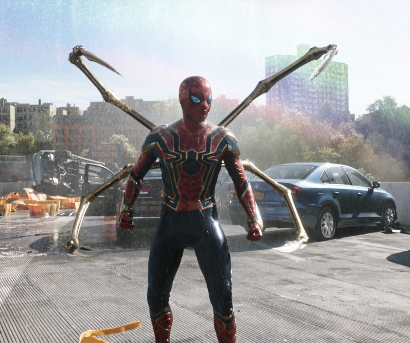 Spider-Man from Columbia Pictures' SPIDER-MAN: NO WAY HOME.