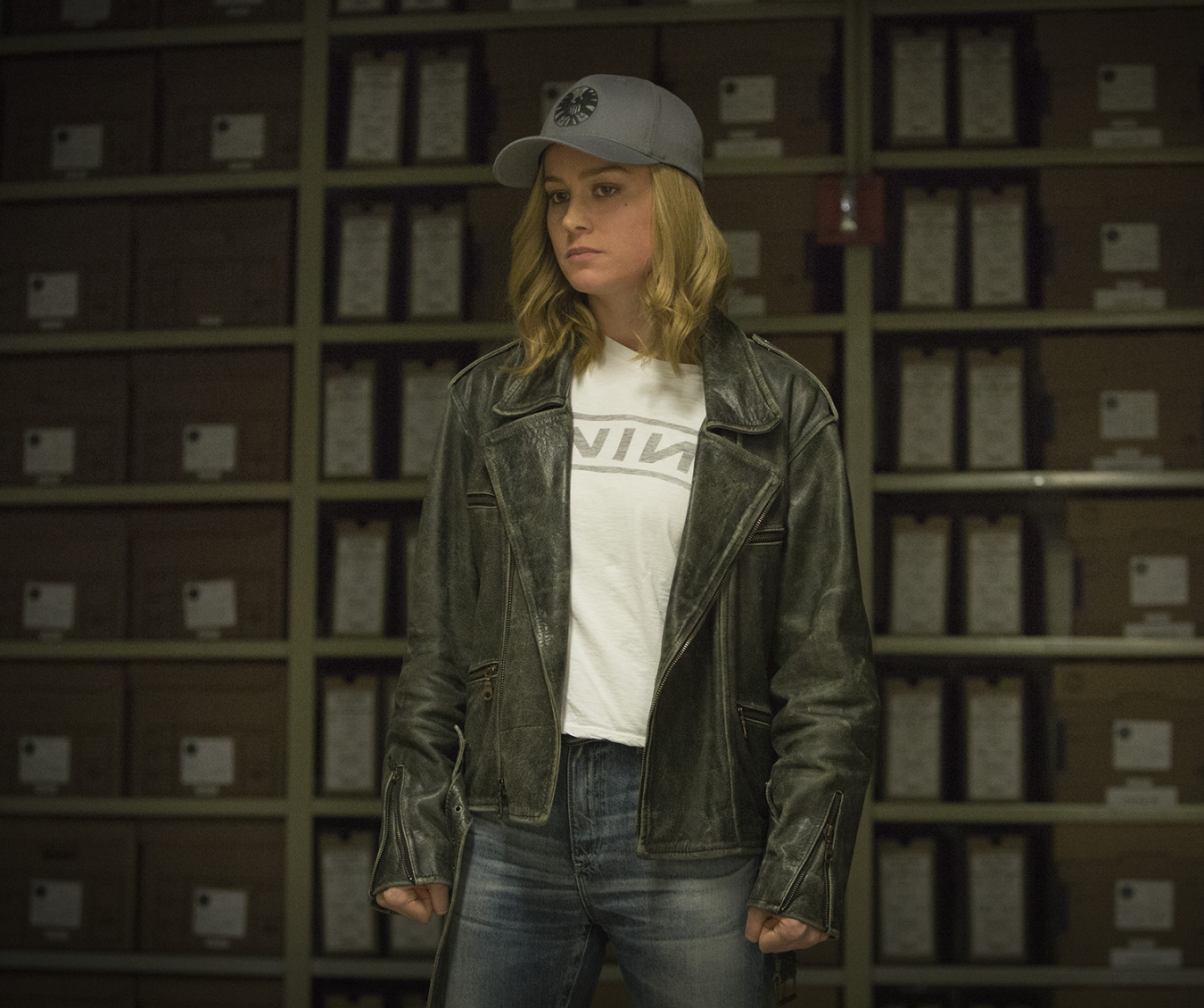 Marvel Studios' CAPTAIN MARVEL..Carol Danvers/Captain Marvel (Brie Larson)..Photo: Chuck Zlotnick..©Marvel Studios 2019