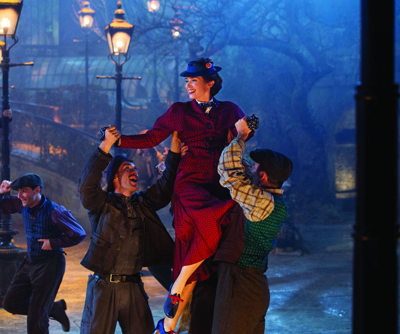 Emily Blunt is Mary Poppins in Dinsey’s original musica MARY. POPPINS RETURNS, a sequel to the 1964 MARY POPPINS which takes audiences on an entirely new adventure with the practically perfect nanny and the Banks family.