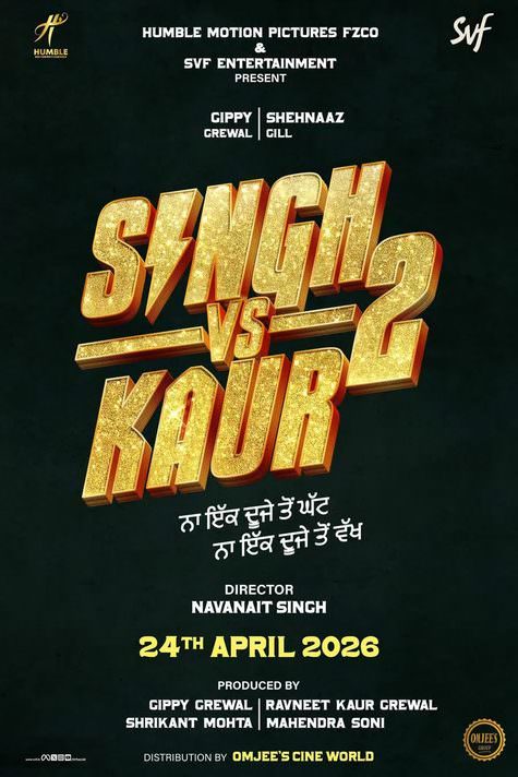 Singh vs Kaur 2 film poster